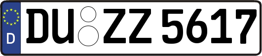 DU-ZZ5617
