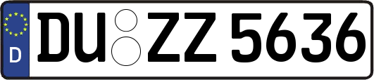 DU-ZZ5636