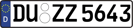DU-ZZ5643