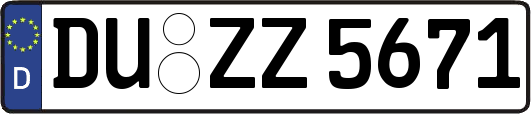 DU-ZZ5671