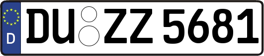 DU-ZZ5681
