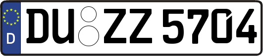 DU-ZZ5704