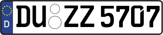 DU-ZZ5707