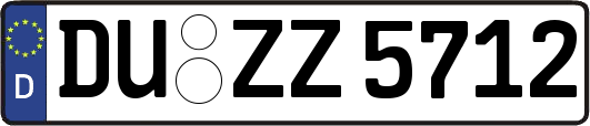 DU-ZZ5712