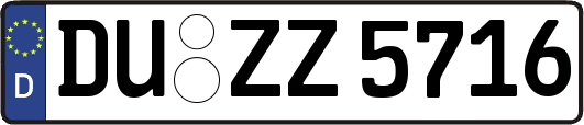 DU-ZZ5716