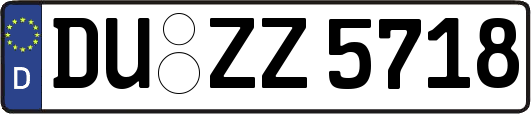 DU-ZZ5718