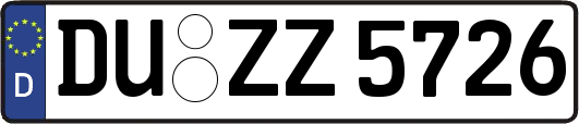 DU-ZZ5726