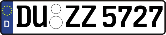 DU-ZZ5727