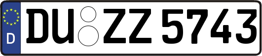 DU-ZZ5743