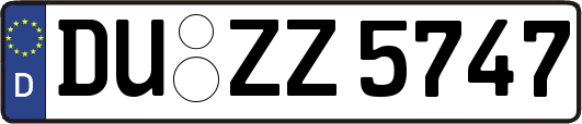 DU-ZZ5747