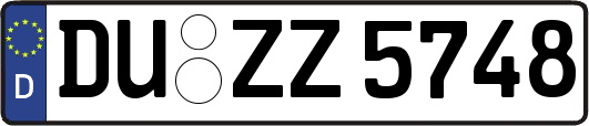DU-ZZ5748