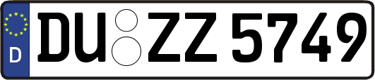DU-ZZ5749