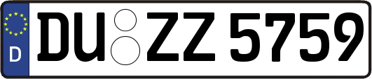 DU-ZZ5759
