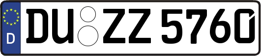 DU-ZZ5760