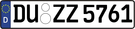 DU-ZZ5761