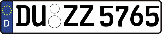 DU-ZZ5765