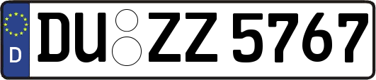 DU-ZZ5767