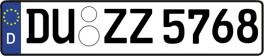 DU-ZZ5768