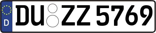 DU-ZZ5769