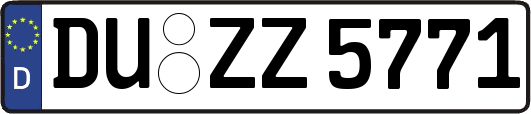 DU-ZZ5771