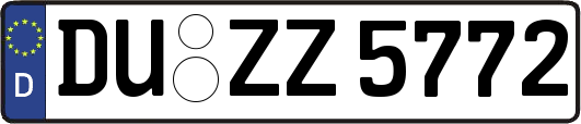 DU-ZZ5772