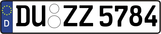 DU-ZZ5784