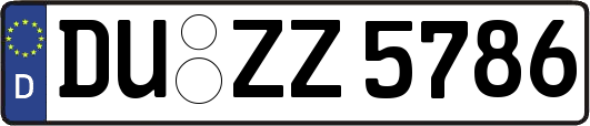 DU-ZZ5786
