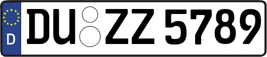 DU-ZZ5789