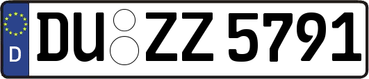DU-ZZ5791