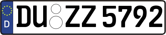 DU-ZZ5792