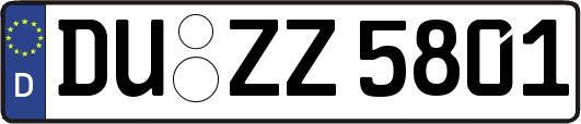 DU-ZZ5801