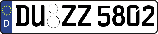 DU-ZZ5802