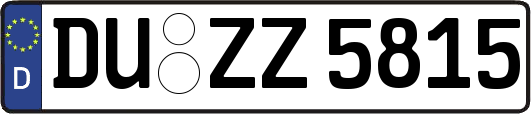 DU-ZZ5815