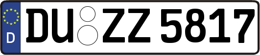 DU-ZZ5817