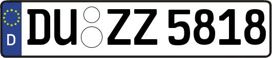 DU-ZZ5818