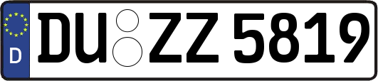 DU-ZZ5819