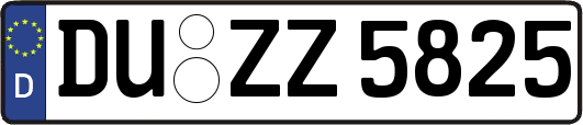 DU-ZZ5825