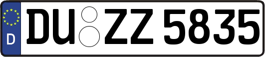 DU-ZZ5835