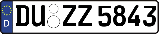 DU-ZZ5843