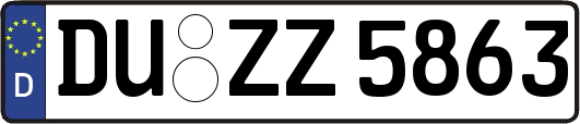 DU-ZZ5863