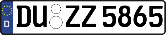 DU-ZZ5865