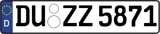 DU-ZZ5871
