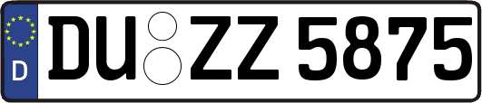 DU-ZZ5875