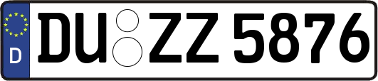DU-ZZ5876