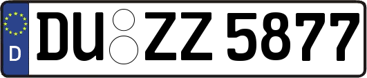 DU-ZZ5877