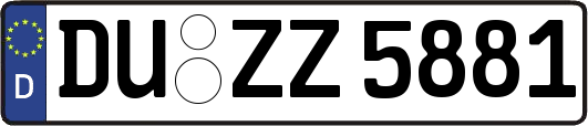 DU-ZZ5881
