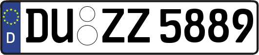 DU-ZZ5889