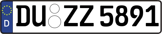 DU-ZZ5891