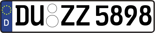 DU-ZZ5898