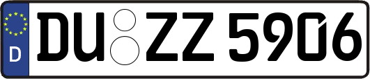 DU-ZZ5906